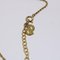 Goldfarbene Accessoires Halskette von Christian Dior 4