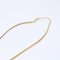 Christian Dior Armband Halskette 2er Set Gold Tone Auth Am4858, 2er Set 8