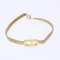 Christian Dior Bracelet Necklace 2Set Gold Tone Auth Am4858, Set of 2 12