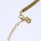 Christian Dior Bracelet Necklace 2Set Gold Tone Auth Am4858, Set of 2 9