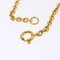 CHANEL Chain Necklace Gold Tone CC Auth 47582A 10