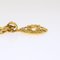 CHANEL Chain Necklace Gold Tone CC Auth 47582A 11