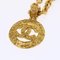 CHANEL Chain Necklace Gold Tone CC Auth 47582A 5