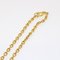 CHANEL Chain Necklace Gold Tone CC Auth 47582A 9
