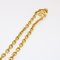 CHANEL Chain Necklace Gold Tone CC Auth 47582A 7