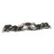 CHANEL Bangle Bracelet Metal Black CC Auth am1441sA 5