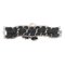 CHANEL Bangle Bracelet Metal Black CC Auth am1441sA 3