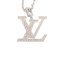 Collana Pandantif LV in oro bianco di Louis Vuitton, Immagine 5