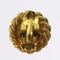 Ohrringe aus Metall Gold von Chanel, 2 . Set 10