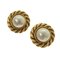 Earrings in Metal Gold from Chanel, Set of 2, Image 1