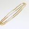 CHANEL Necklace Gold Tone CC Auth bs10911 8