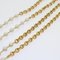 CHANEL Necklace Gold Tone CC Auth bs10911 10