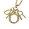 Collar de metal dorado de Christian Dior, Imagen 12