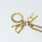 Halskette aus Metall & Gold von Christian Dior 6