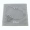 Bracciale in metallo argentato di Christian Dior, Immagine 12