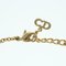 Collar de metal dorado de Christian Dior, Imagen 6