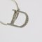 Halskette aus Metall Silber von Christian Dior 4