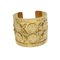 Bracciale rigido vintage dorato di Chanel, Immagine 2