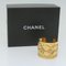 Bracelet Jonc Vintage Doré de Chanel 10