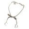 Bracciale Ribbon in metallo argentato di Christian Dior, Immagine 1