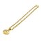 CHANEL Necklace Gold Tone CC Auth 41169A 6