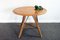 Vintage Coffee Table with Circular Rattan Edge 1