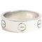 Platinum Love Ring from Cartier, Image 1