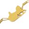 Horse Carriage Gold Chain Pendant Necklace from Celine 3