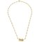 Horse Carriage Gold Chain Pendant Necklace from Celine 2