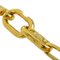 Goldene Macadam Halskette von Celine 3