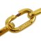 Goldene Macadam Halskette von Celine 4