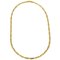 Goldene Macadam Halskette von Celine 1
