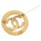 Cutout CC Round Brooch from Chanel 2