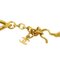CHANEL * 1995 Halsband mit Logo in Schwarz & Gold 59990 3