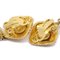 Chanel 1980s Bow Dangling Earrings Clip-On Gold 24312, Set of 2, Image 3