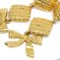 Chanel 1980s Dangle Bow Earrings Clip-On Gold 16816, Set of 2 2