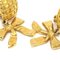 Chanel 1980s Dangle Bow Earrings Gold Clip-On 27683, Set of 2, Image 2