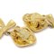 Chanel 1980s Dangle Bow Earrings Gold Clip-On 27683, Set of 2, Image 3