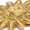 CHANEL 1980s Lion Brooch Gold 04784, Image 3