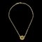 CHANEL 1983 Circled CC Gold Chain Pendant Necklace 97567 1