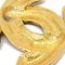 CHANEL 1986-1994 Quilted CC Brooch Gold 1152 81231, Image 4