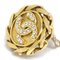 Crystal and Gold CC Earrings from Chanel, Set of 2 2