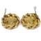 Crystal and Gold Earrings from Chanel, Set of 2 4