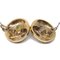 Chanel 1988 Clip-On Ohrringe aus Kristallglas & Gold 23 17236, 2 . Set 4
