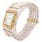 CHANEL 1990 Baby Pearl Mademoiselle Montre # M 141345 3
