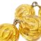 Chanel 1990 Clear Ball Earrings Clip-On 90563, Set of 2 2