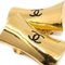 Chanel 1991 Earrings Clip-On Gold 80476, Set of 2, Image 2