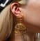 Birdcage Earrings in Gold from Chanel, Set of 2 2