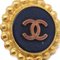 Chanel 1993 Button Earrings Gold Clip-On Ak38487K, Set of 2, Image 3