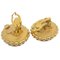 Chanel 1993 Button Earrings Gold Clip-On Ak38487K, Set of 2, Image 4